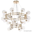 Подвесная люстра Crystal Lux Luxury SP16+8 Gold