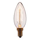 Лампа накаливания Loft IT 3540-G E14 40W прозрачная Edison Bulb