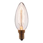 Лампа накаливания Loft IT 3540-G E14 40W прозрачная Edison Bulb