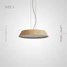 Подвесной светильник BENONI Размер S. Светлое Дерево Lampatron benoni-s-light 7412-20491