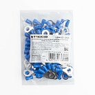 Наконечник кольцевой изолированный STEKKER 39420 НКИ 2,5-6, LD403-256 (упаковка 100 шт)