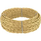 ретро провод Werkel W6453347 Ретро кабель золотой песок a050822