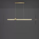 Реечный, рядный светильник CHIFFA B Размер S. Цвет латунь Lampatron chiffa-b-s-brass 8344-22764
