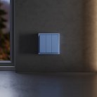 Клавиши для выключателя/переключателя трехклавишного, (деним) Voltum VLS000515 S70