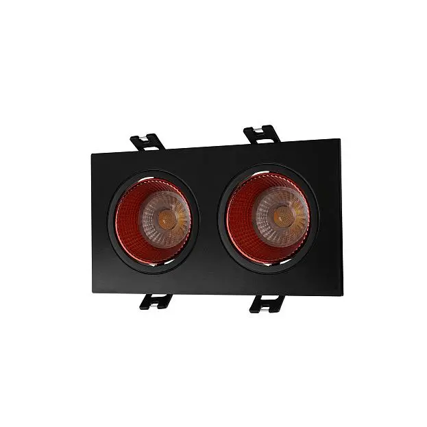 Встраиваемый светильник Denkirs DK3072-BK+RD DK3020BRD Встраиваемый светильник Denkirs DK3072-BK+RD DK3020BRD