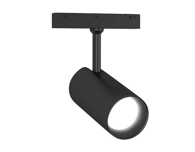 Трековый светильник черный IP20 15W 3CCT 3000-6000K SMART 48V 24° D55*120 Ambrella light GL4425 BK track system