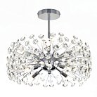 Хрустальная люстра на штанге Citilux EL322CA08.1