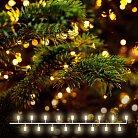 Гирлянда нить Eurosvet 400-004 "Мишура" теплый белый 5м IP20 a056073