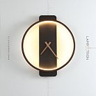 Бра TIME Модель A (кольцо). Цвет черный. Lampatron time-black-a 3432-8441
