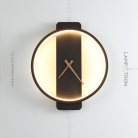 Бра TIME Модель A (кольцо). Цвет черный. Lampatron time-black-a 3432-8441