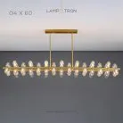 Реечный, рядный светильник SELMER LONG 60 ламп Lampatron 7657-21427