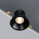 Встраиваемый светодиодный светильник 7W 3000K BK черный Elektrostandard 15266/LED Lin a063926