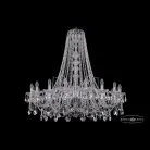 Люстра хрустальная Bohemia 1411/18/400/h-113 Ni