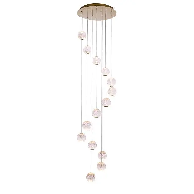 Подвесной светильник Delight Collection MD20001012-14A gold Elliot Diamante Подвесной светильник Delight Collection MD20001012-14A gold Elliot Diamante