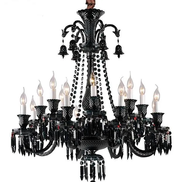 Подвесная люстра BACCARAT Zenith Midnight Chandelier 18 ImperiumLoft 156578-22 40.3215