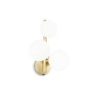 Бра Ideal Lux 283784 PERLAGE AP3 OTTONE SATINATO