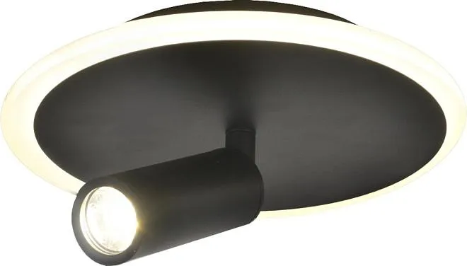 Настенно-потолочный светильник Escada 20046SMA/01LED BK 20046LED Настенно-потолочный светильник Escada 20046SMA/01LED BK 20046LED