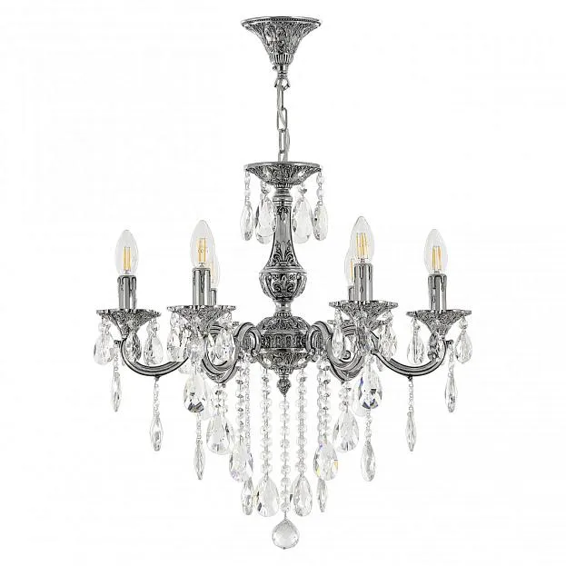 Люстра хрустальная Bohemia Ivele Crystal AL78101/6/175 B NB Люстра хрустальная Bohemia Ivele Crystal AL78101/6/175 B NB