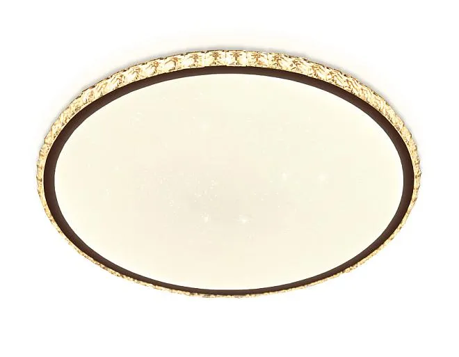 Потолочный светодиодный светильник Ambrella light FF71 Crystal