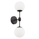 Бра Lumina Deco LDW 6001-2 BK+WT Zodiak