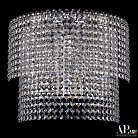 Бра светодиодные хрустальные APL LED SH500.B4.35-27.A.Ni.4000 Sicilia