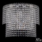 Бра светодиодные хрустальные APL LED SH500.B4.35-27.A.Ni.4000 Sicilia