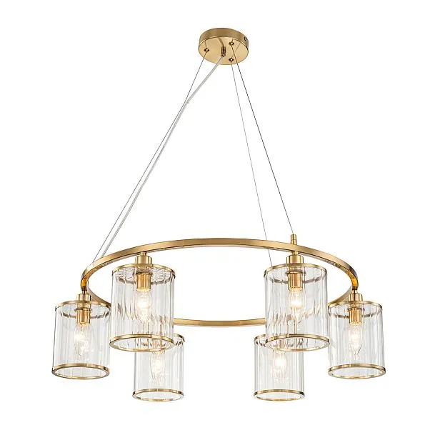 Подвесной светильник 13022/6P Brass Indigo V000405