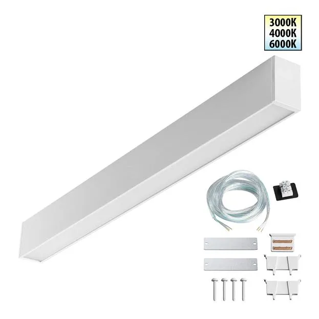 Светильник линейный светодиод. с переключ. цв. температуры IP20 LED 20W Novotech 359602 FATTO