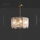 Люстра KATALINA 4 лампы Lampatron katalina-4 4891-12473