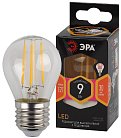 Лампочка светодиодная филаментная ЭРА F-LED P45-9w-827-E27