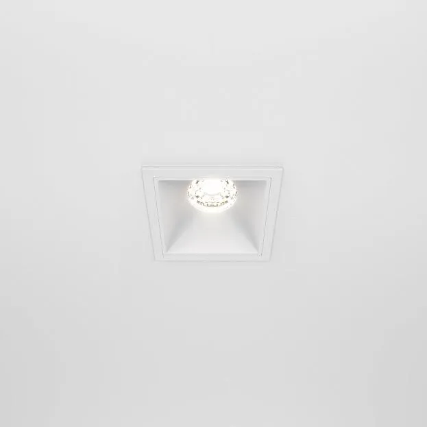 Встраиваемый светильник Maytoni Technical DL043-01-10W4K-D-SQ-W Alfa LED