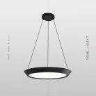 Подвесной светильник SOLVE Размер M. Цвет Черный Lampatron 3635-9010