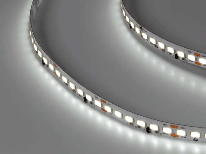 Лента светодиодная DesignLed DSG 5730 W 120L-V24-IP33, 6000 K, 600 LED, 26,8W/m, 5000*15*2 mm 00-00001824