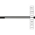 Магнитный трековый светильник Arte Lamp A7285PL-1BK OPTIMA