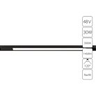 Магнитный трековый светильник Arte Lamp A7285PL-1BK OPTIMA