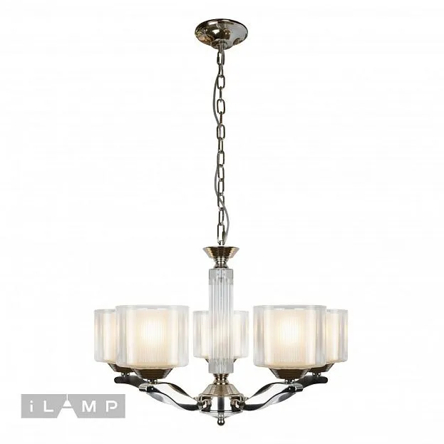 Подвесная люстра iLamp 88265/5 CR Simple