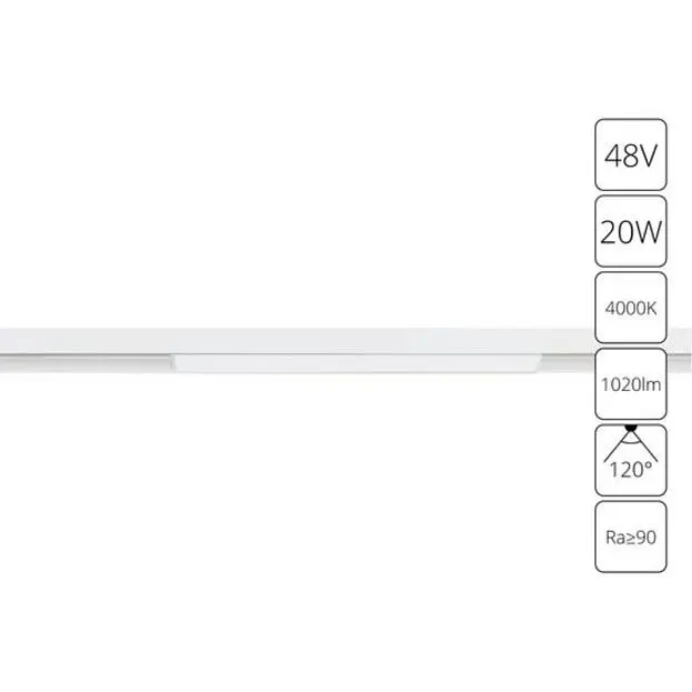 Трековый светильник Arte Lamp A4663PL-1WH LINEA Трековый светильник Arte Lamp A4663PL-1WH LINEA