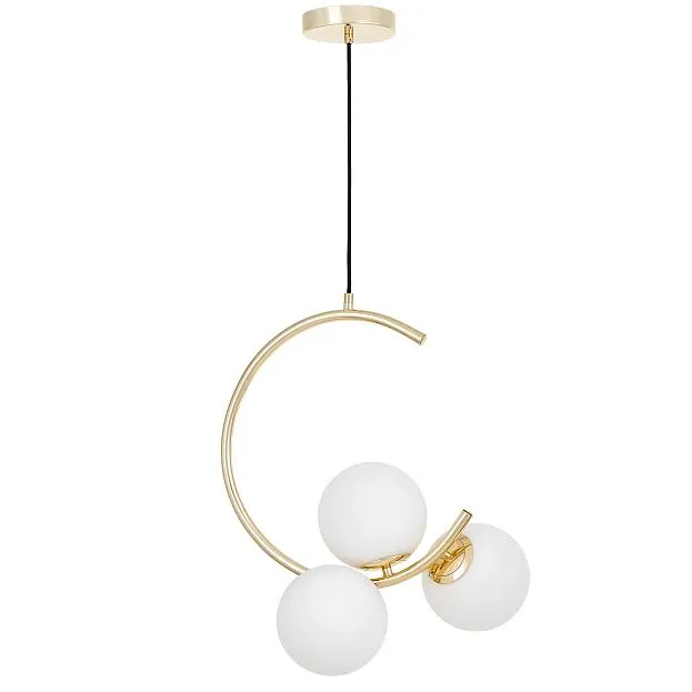 Подвесной светильник Lumina Deco LDP 7031-3 F.GD Bonio Подвесной светильник Lumina Deco LDP 7031-3 F.GD Bonio