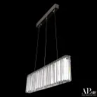 Люстра светодиодная хрустальная APL LED SH08.90.A.Ni.4000 Sicilia