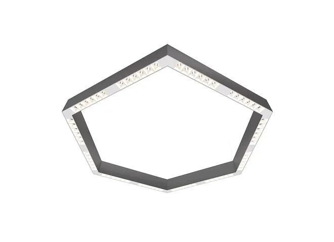 Накладной светодиодный светильник 0,9м 72Вт 34° Donolux dl18515с111а72.34.900ww Eye-hex Накладной светодиодный светильник 0,9м 72Вт 34° Donolux dl18515с111а72.34.900ww Eye-hex