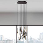 Подвесная люстра Mantra 9377+9240 (24L) BOOMERANG