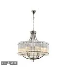 Подвесная люстра iLamp Silverstone P9504-6 Nickel