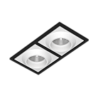 Встраиваемый светодиодный светильник Ledron GIZA SQ2 Black-White