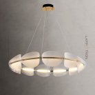 Кольцевая люстра KEARNEY 11 плафонов. Цвет белый. Lampatron 3883-22544