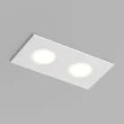 Встраиваемый влагозащищенный светильник LED, GU5.3, IP65, корпус из полимера, цвет белый Denkirs DK3112-WH PORT