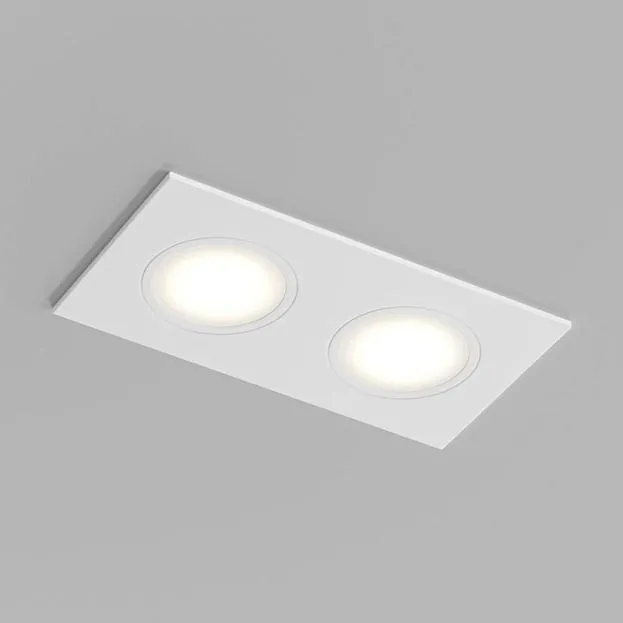 Встраиваемый влагозащищенный светильник LED, GU5.3, IP65, корпус из полимера, цвет белый Denkirs DK3112-WH PORT