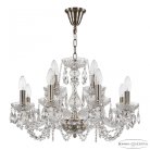 Люстра хрустальная Bohemia Ivele Crystal  119/8+4/200 Pa