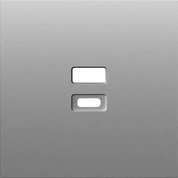 Накладка для розеток USB, серый графит, Donel DS28659 S08 Накладка для розеток USB, серый графит, Donel DS28659 S08