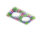 Встраиваемый точечный светильник Ambrella light S234/2 W/CH/M Compo Spot
