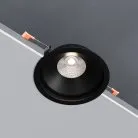 Встраиваемый светильник Elektrostandard чёрный 25083/LED SLIDE a062944